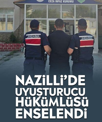 Nazilli’de uyuşturucu hükümlüsü enselendi