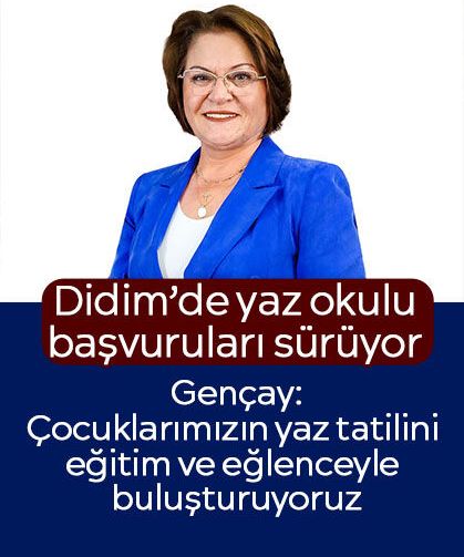 Didim’de yaz okulu başvuruları sürüyor