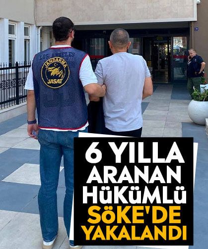 6 yılla aranan hükümlü Söke'de yakalandı
