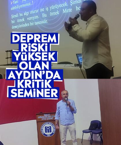 İMO Aydın’dan Marmara Depremi yıl dönümünde önemli program