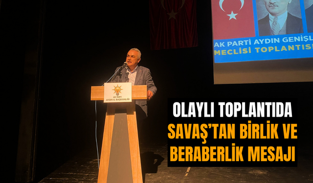 AK Parti Aydın'ın İl Danışma Toplantısı gergin geçti