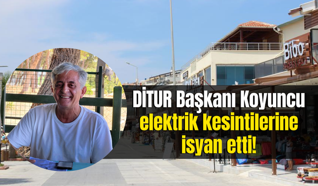 DİTUR Başkanı Koyuncu elektrik kesintilerine isyan etti!