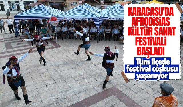 Karacasu'da Afrodisias Kültür Sanat Festivali başladı