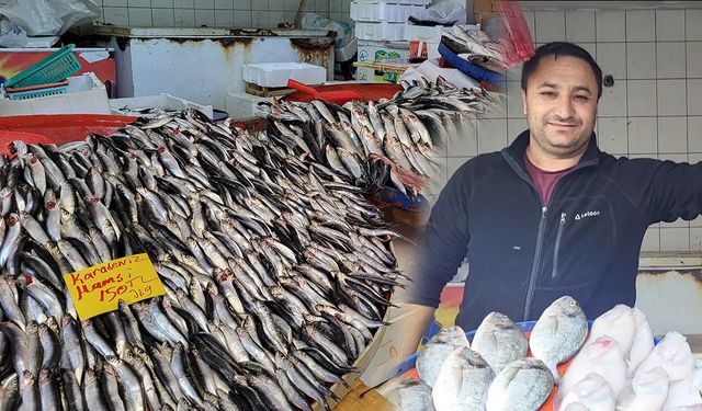 Söke’nin güler yüzlü balıkçısı! Balık sezonu memnun ediyor