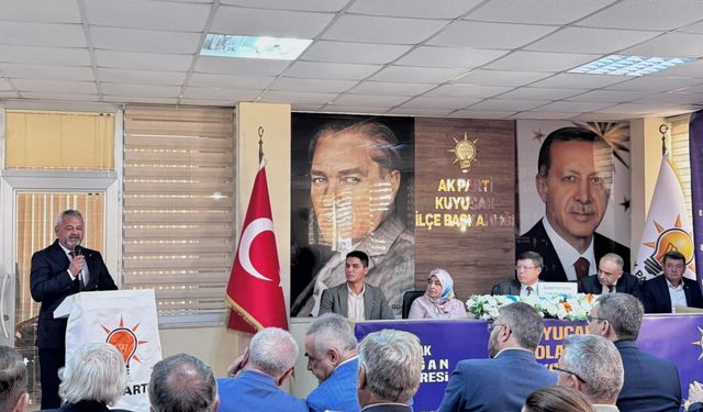 AK Parti Kuyucak’ta kongre heyecanı yaşandı