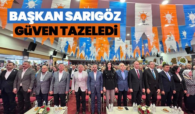 AK Parti Kuşadası’nda Sarıgöz ile yola devam