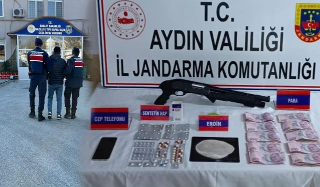 Nazilli'de uyuşturucu operasyonu: 1 kişi tutuklandı