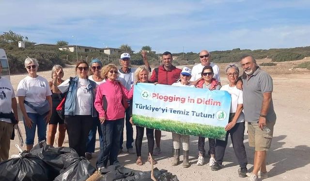 Cennet koyu yeniden temizlendi: 20 torba çöp toplandı