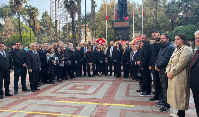 CHP ve ADD Atatürk'ü andı: “Onun yolu yolumuz olmaya devam edecek”