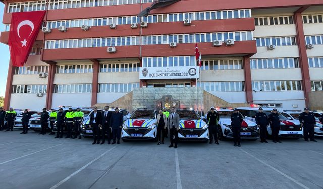 Nazilli Emniyetine 12 yeni araç! Güvenlik için gece gündüz sahada olacaklar