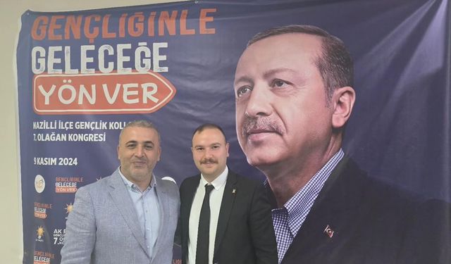 Nazilli'de AK Parti Gençlik Kolları Başkanı Hasan Öztürk oldu