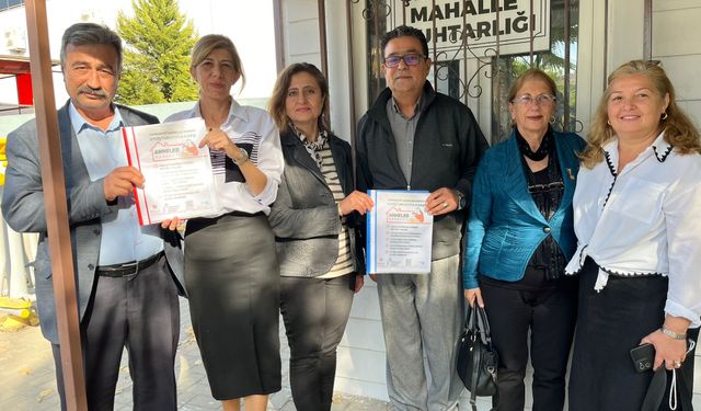 Nazilli’de anneler uyuşturucuya karşı mücadele veriyor