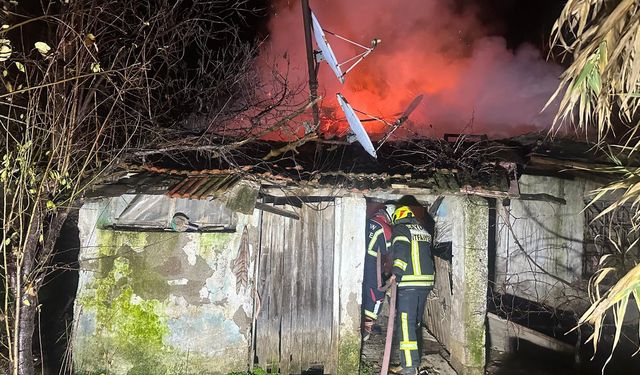 Nazilli’de korkutan yangın! Mahallede panik yarattı