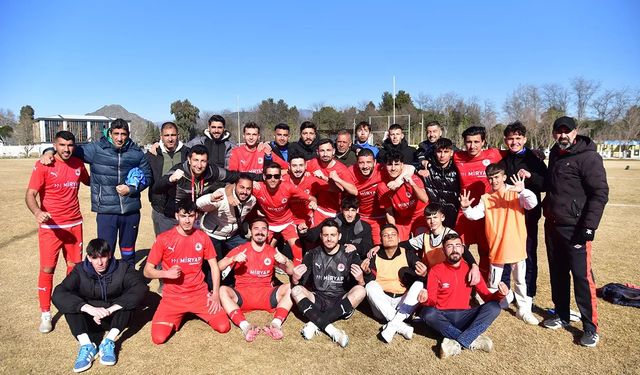 İncirliova’dan gol yağmuru: 8-1