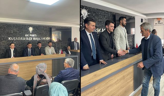 AK Parti Kuşadası Gençlik bayramlaştı
