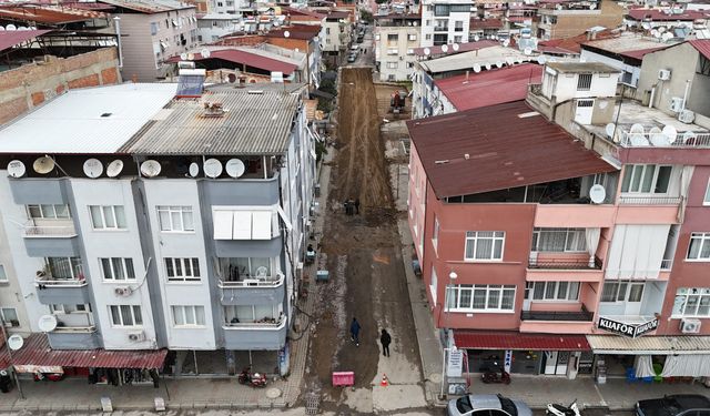 Nazilli'de 5 ayrı noktada yol çalışması! Yollar yenileniyor