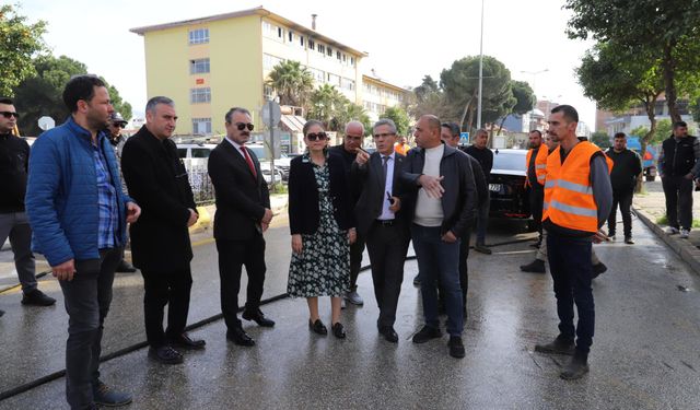 Nazilli’de çökme yaşanan binada gergin bekleyiş! Protokol inceledi