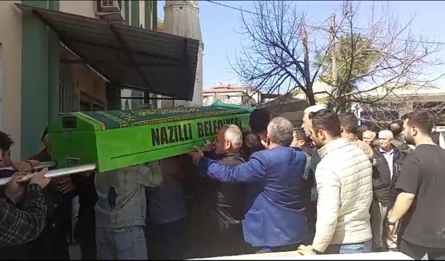 Nazilli’nin sevilen esnafı son yolculuğuna uğurlandı