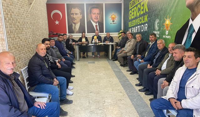 AK Parti Koçarlı, halkın dertlerini dinledi