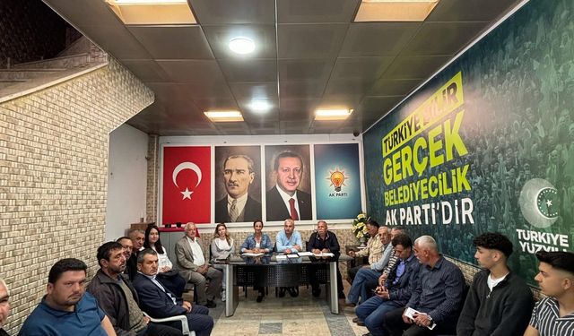 AK Parti Koçarlı İlçe Başkanlığı’nda halk gününe yoğun ilgi