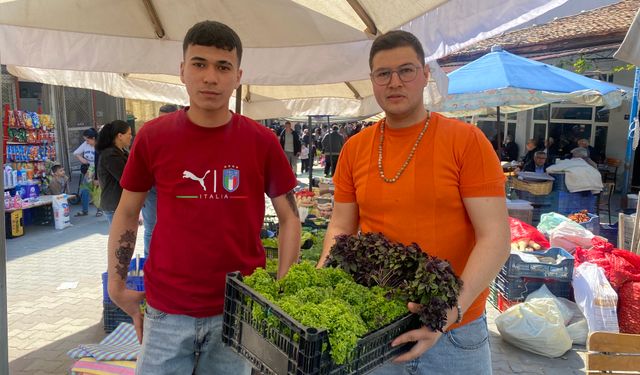 Aydınlı genç çiftçilerden örnek davranış