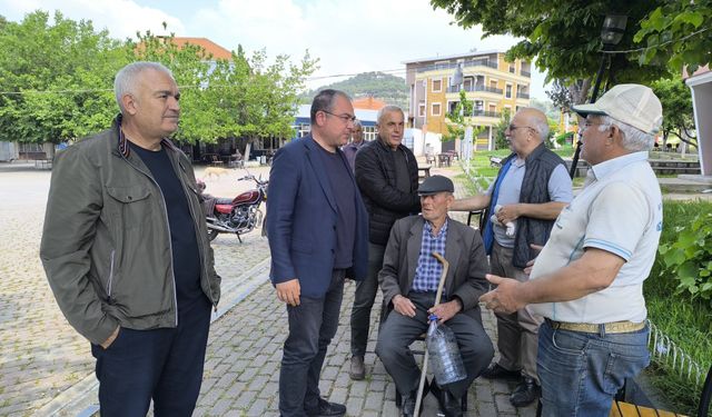 CHP’li Karakoz'dan Koçarlı çıkarması! Çiftçilerin sorunlarını dinledi