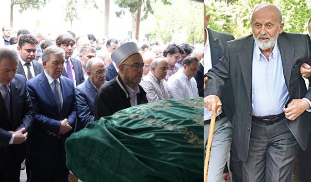 Abdullah Gül'ün dayısı ebediyete uğurlandı! Fetullah Gülen sırrıyla toprağa verildi