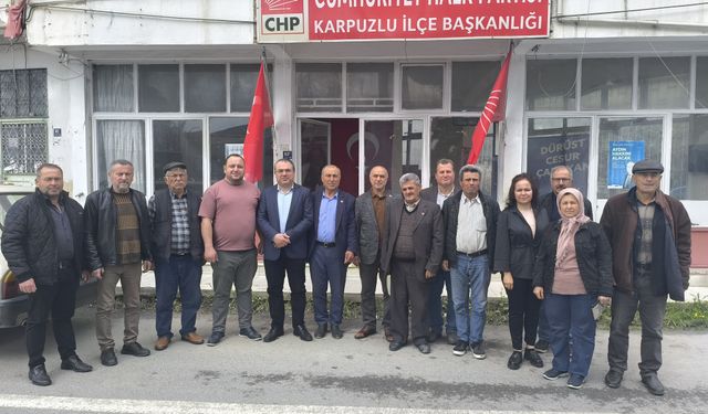 Karakoz, Karpuzlu’da partilileri ile bir araya geldi