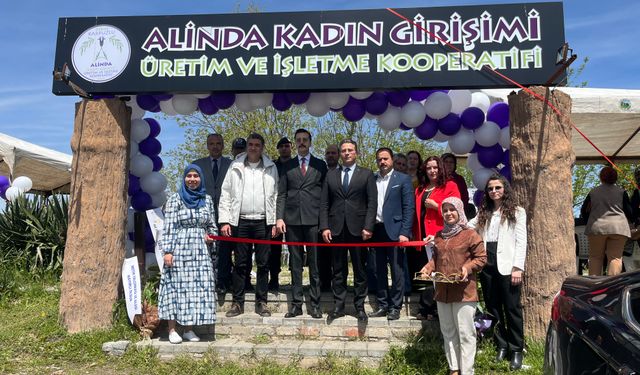 Karpuzlu’ya kadın eli değdi! Alinda Kadın Girişimi Kooperatifi kapılarını açtı