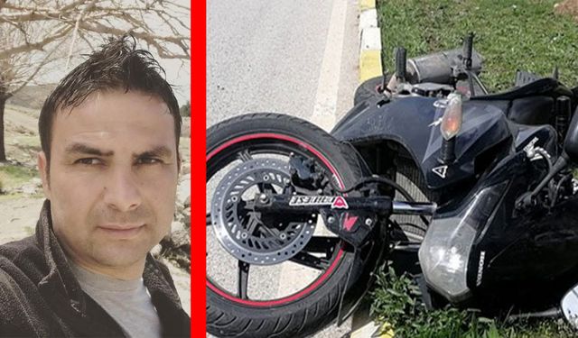 Kalp krizi motosiklet sürerken yakaladı! Feci kazada can verip 2 çocuğunu yetim bıraktı