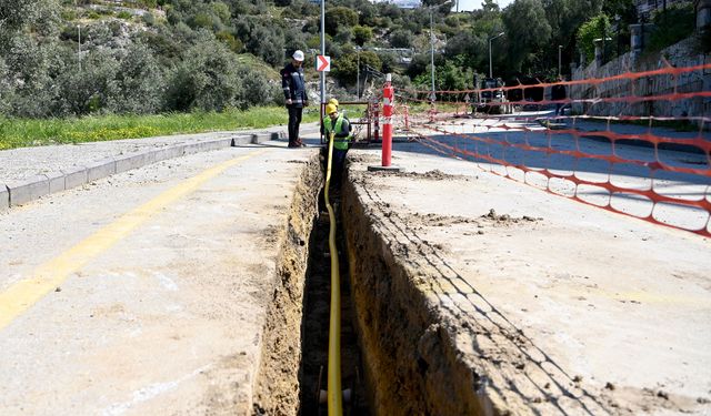 Kuşadası’nın doğalgaz alt yapısı genişliyor