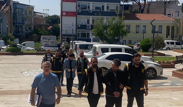 Aydın’ın eşkıyası adliyeye sevk edildi