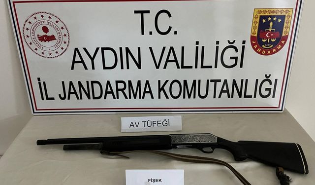 Aydın’da alkollü maganda jandarmaya yakalandı