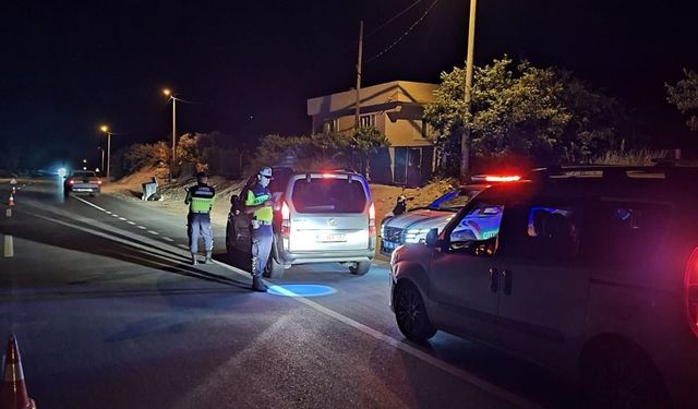 Aydın’da trafik uygulaması: 11 sürücüye ceza yağdı