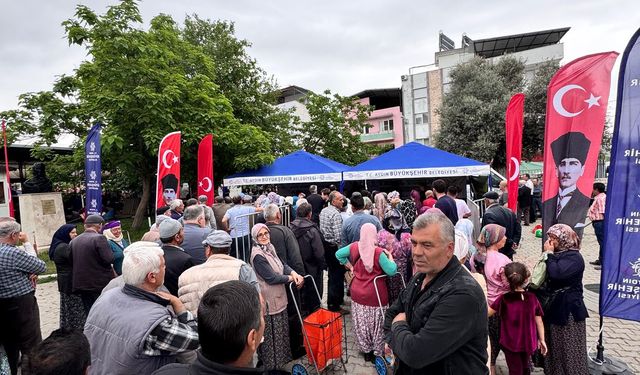 Karpuzlu’da ata tohumu fideler üreticiyle buluştu! Vatandaştan büyük ilgi