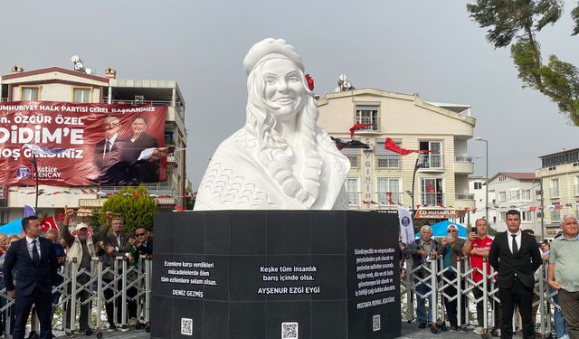 Özel, İsrail’in katlettiği Eygi’nin adının yaşayacağı parkı açtı