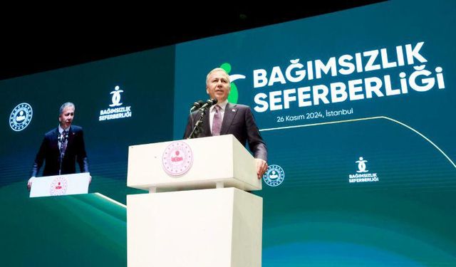 Bakan Yerlikaya "Bağımsızlık Seferberliği"ni İzmir'den başlatıyor