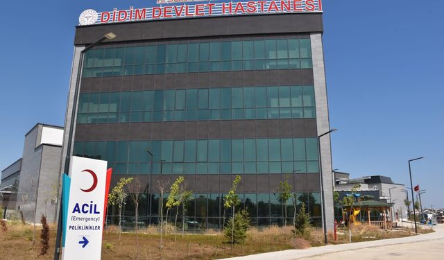 Didim Devlet Hastanesi yeni hizmet binası açılış için gün sayıyor