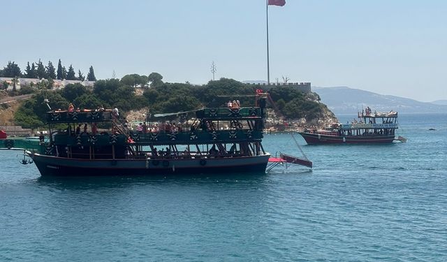 Didim’de tekne turu sezonu başladı