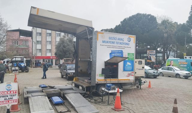 Karpuzlu’da TÜVTÜRK Mobil İstasyonu hizmet verecek