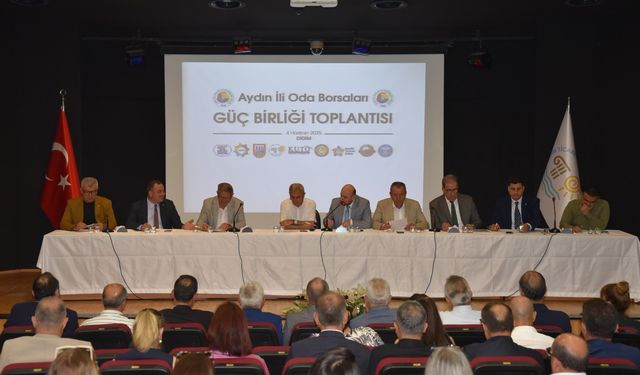 Başkanlar Didim’de toplandı: Aydın ekonomisi masaya yatırıldı