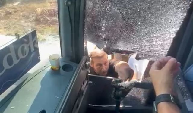 Aydın’ın magandaları! Polonyalı turistleri taşıyan otobüse saldırı