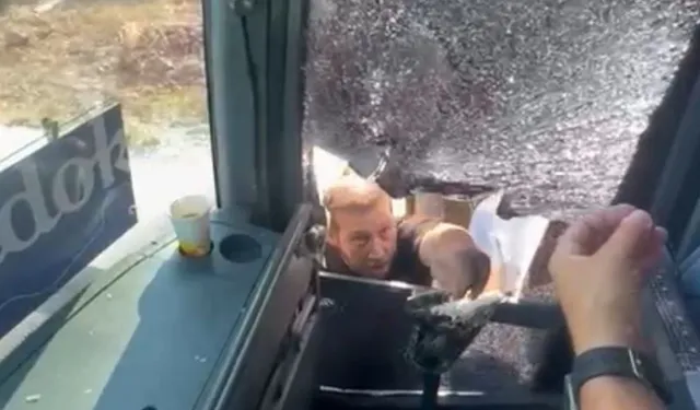 Didim’deki otobüs saldırısında yeni gelişme: Yaralanan şoför ile olayın tanığı canlı yayında konuştu