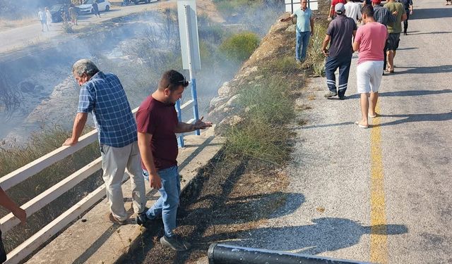 Aydın’ın popüler turizm bölgesinde yangın! Panik yaşandı
