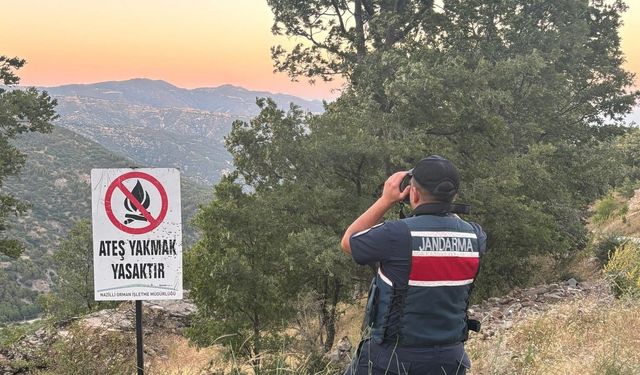 Orman yangınlarına karşı tedbirler üst düzeyde: Kaçak girişe izin verilmiyor