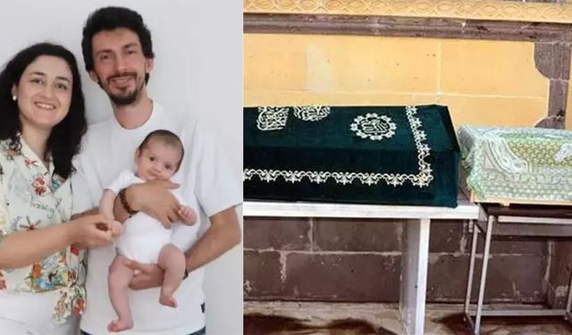 Anne ve bebeği feci şekilde can verdi! Aynı mezara defnedildiler