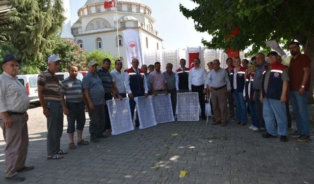 Aydın’da kuru incirde kalite artacak! 900 adet kerevet üreticilere dağıtıldı