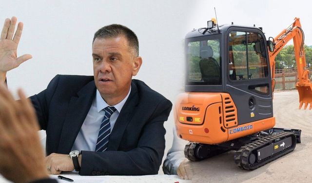 Yenipazar Belediyesine Eksvatör (Kepçe) Hibesi: Başkan Malik Ercan İsmini Bilmiyorum Dedi