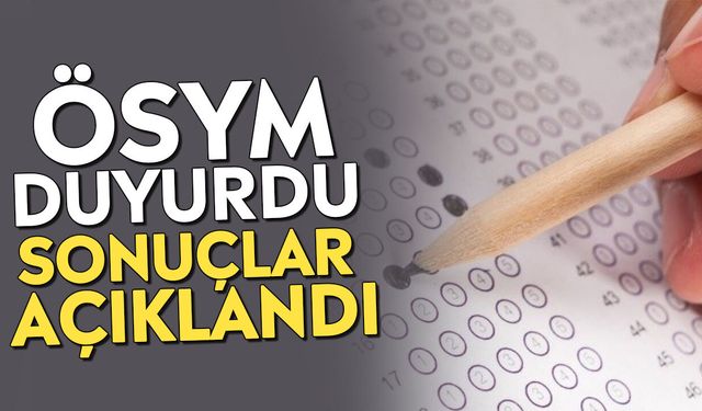 Binlerce aday merakla bekliyordu: ALES sonuçları açıklandı