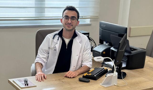 Karacasu'ya  genç doktor! Hasta kabulüne başladı